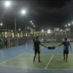 Pickleball: Jay/Brent vs Jeng/Carlo - Game 1