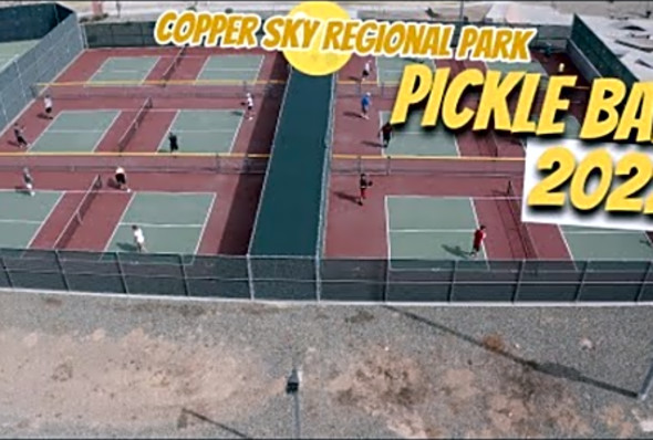 Maricopa Pickleball at Copper Sky Regional Park Toward the Summer of 2022