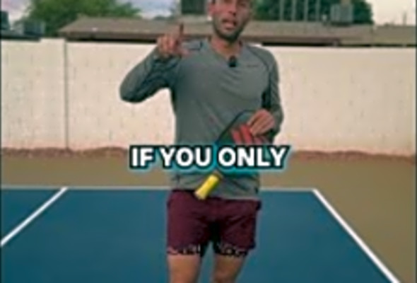 How to hit a &quot;speed up&quot; in pickleball