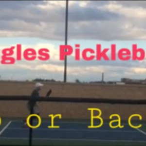 Pickleball Singles Strategy: Moving Up or Staying Back - with Mark Renneson