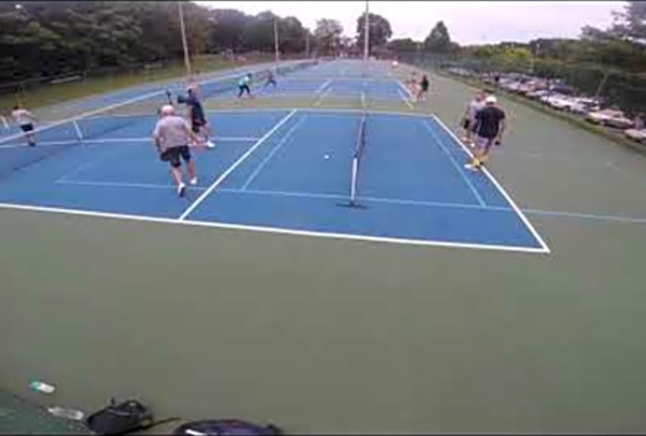 Pickleball Brundage Park Tony/Leo Mark/Jeff