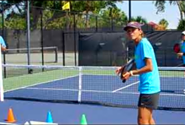 Pickleball Tutor Tips: How to Practice Recovery on Lobs