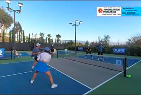 WONG/KOJIMA vs HORVATH/BUCHER MXD FINALS DUPR 20 Minor League Pickleball: SoCal Battle Royale