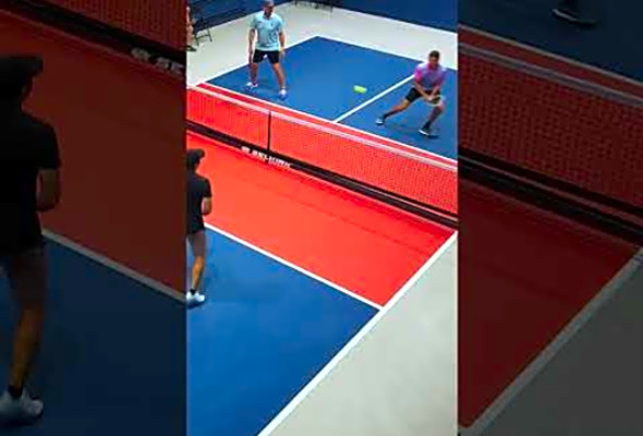 Wild Shot #sporthighlights #pickleballhighlights #pickleball #sports #shorts