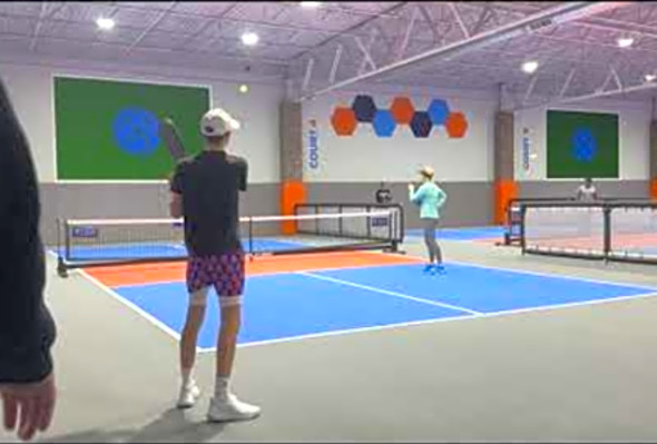 MLP Style Mixed Doubles Pickleball