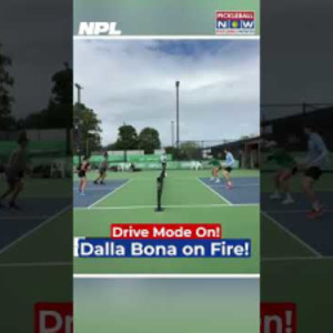 Drives Galore! Somer Dalla Bona Brings the Heat On #pickleball #shorts #...