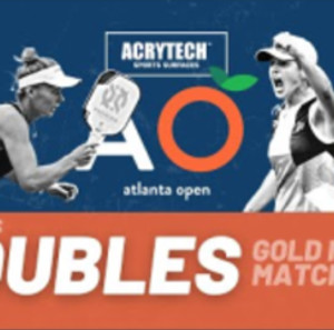 Acrytech Atlanta Open - Women&#039;s Doubles Gold Medal Match - Waters/ Water...