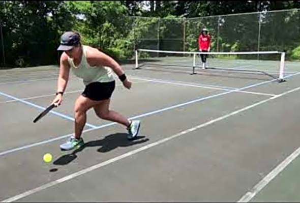 Moneyball Pickleball Tournament Monica Linn &amp; Nathan Poteet v Alex Spancake &amp; David McNally