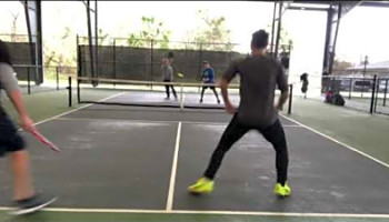 Cayey Pickleball: 5-11 Mens Doubles Match Mike &amp; Diego vs 4.0-4.5 players (L) Game #3