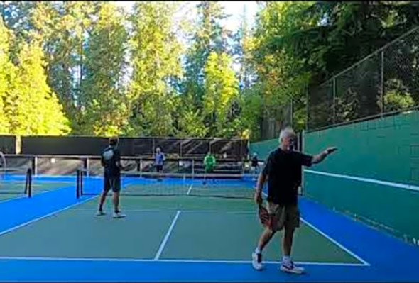 GH010248 Pickleball play at Murdo Frazer park in North Vancouver