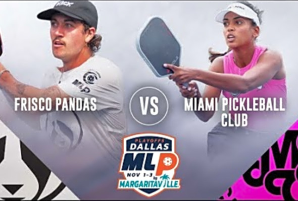 Frisco Pandas vs. Miami Pickleball Club - Chal Quarterfinal 1, Match 1 - MLP Dallas Playoffs 2024
