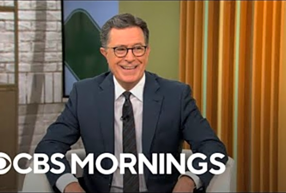 Comedian and TV host Stephen Colbert discusses new pickleball competition special, &quot;Pickled&quot;