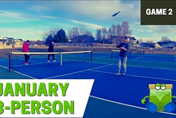 January 3 Person Pickleball - Game 2