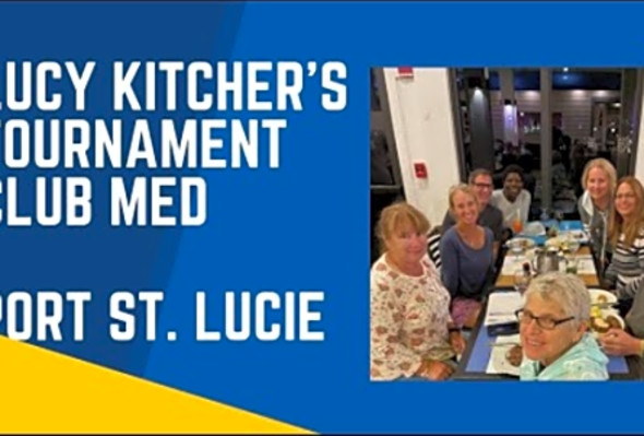 Lucy Kitcher&#039;s Sanctioned Pickleball Tournament at Club Med Sandpiper. It was fun!