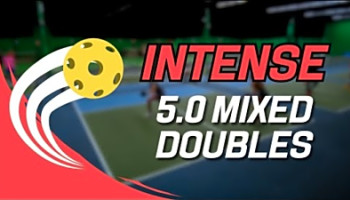 Intense 5.0 Mixed Doubles Tournament Match - MLP Style