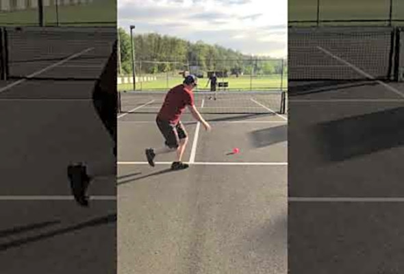 2.5 Amateur Pickleball Match, Scallop v Nick I