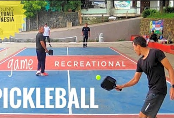 PICKLEBALL REC &amp; PLAY - Rudini-Rukman v Ariyo-Savic - Pickleball Indonesia