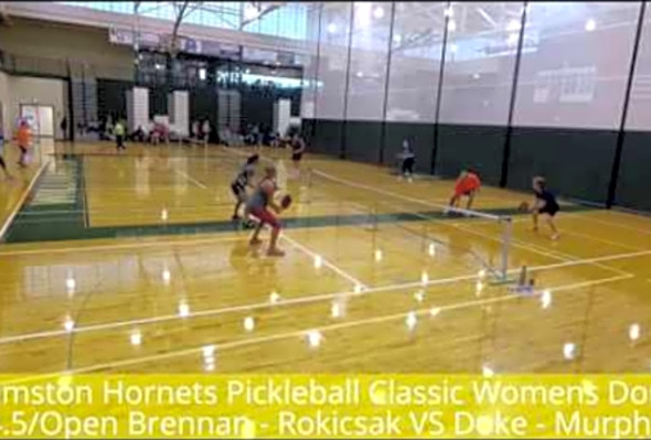 Williamston Hornets Pickleball Classic Women&#039;s Doubles 4.5/Open Brennan-Rokicsak v Doke-Murphy