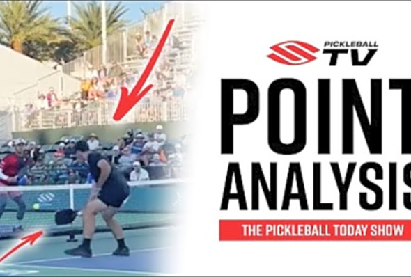 Learn From The Best with this Pro Pickleball Point (slo-motion) Analysis from Mark Renneson