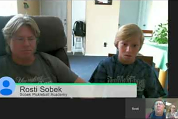 William Sobek, 11, Pickleball Medal Showcase