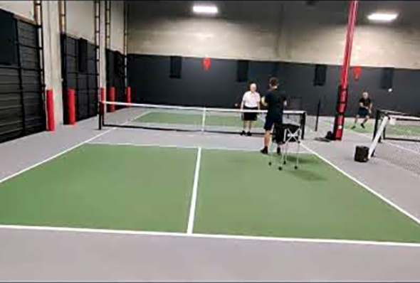 3.0 Pickleball Learns Kitchen Play From Professional