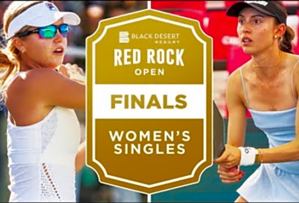 Anna Leigh Waters vs Parris Todd at the Red Rock Open