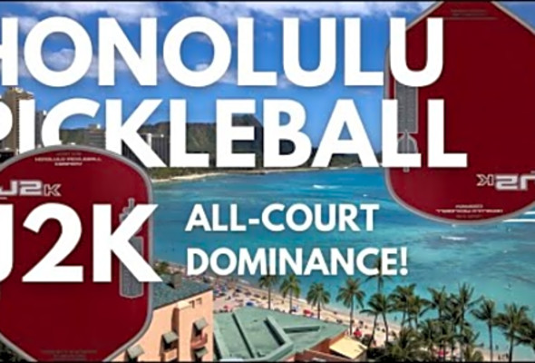Is This the Best All-Court Paddle? Honolulu Pickleball J2K Review!