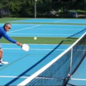 Demo Video: Pickleball Topspin Backhand Volley Dink