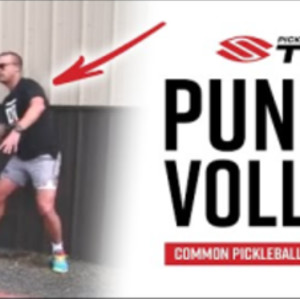 Strike Volleys With POWER &amp; CONSISTENCY With This Punch Volley Picklebal...