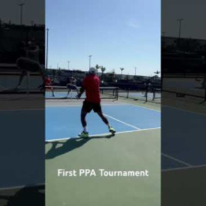 First #pickleball #tournament #ppa #tennis #sports #sport #youtube #yout...