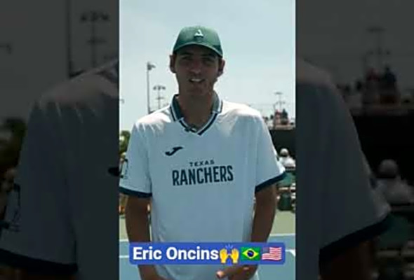Recado do Eric Oncins direto dos USA para o Pickleball brasileiro