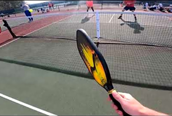 Pickleball POV (#4) 1080p - Georgia Mountain - Towns County Complex in Hiawassee - 1/2/2021