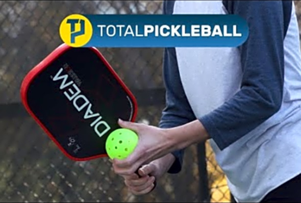 Total Pickleball Paddle Review: Diadem Warrior Paddle (thickest paddle on the market!)