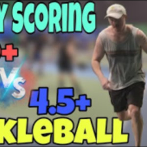 Rally Scoring 5.0 VS 4.5 Pickleball Men&#039;s Doubles #mlp