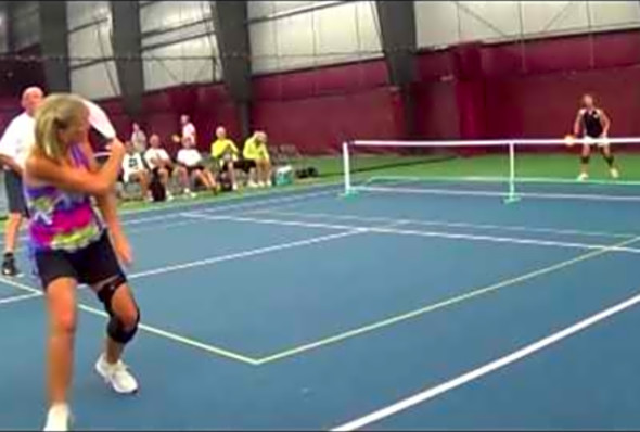 Pickleball Mixed Doubles (2013 Wisconsin Senior Olympics) P1/2
