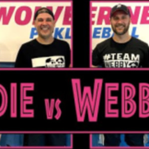 Eddie vs Webby 9 - Mixed Doubles with Christy and Leslie of Wolverine Pi...