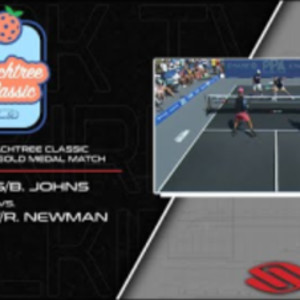 2022 PPA Peachtree Men&#039;s Doubles Gold Medal Match - B. Johns/C. Johns vs...