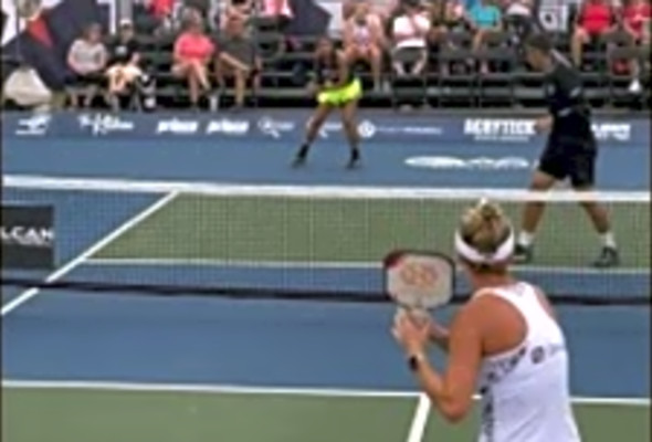 Pure Pickleball Aggression