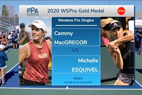 2020 PPA Mesa WSPro Bronze Michelle Esquivel v Cammy MacGregor.