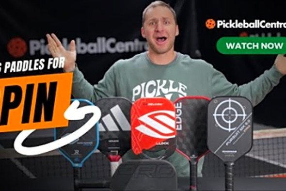 Top 6 Spin Pickleball Paddles for Spin in 2023 with Pickleball Central