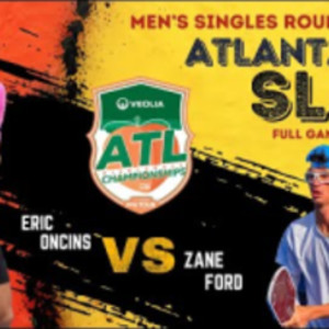 Eric Oncins vs Zane Ford at Veolia Atlanta Pickleball Championships Men&#039;...