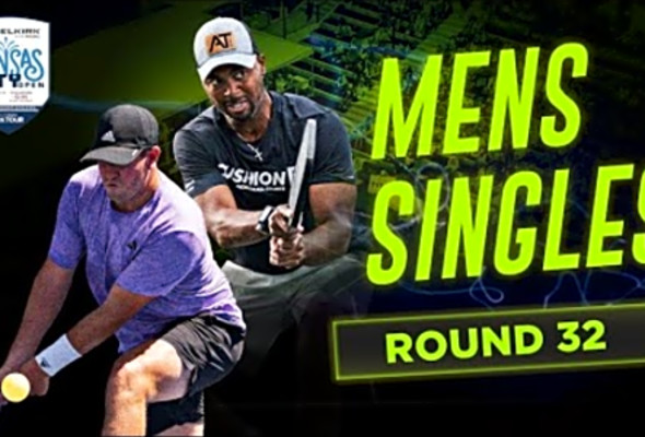 Rafa Hewett v Donald Young at the Selkirk Kansas City Open