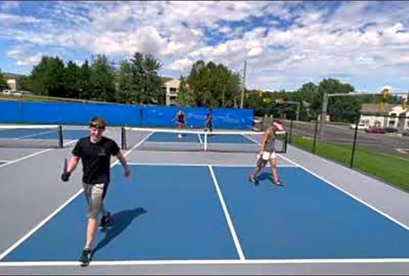 Pickleball mixed doubles rec play