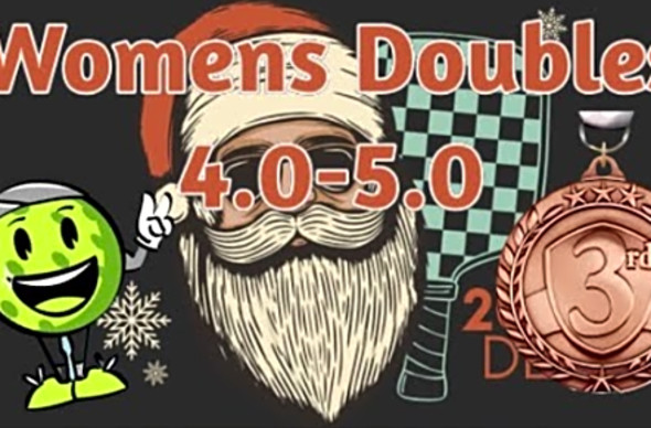 Santa Slam - Womens 4.0-5.0 - Bronze Medal Match