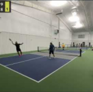 Pickleball Advanced - Jan 01, 2022 - TK / Cesar vs Robin / Doug