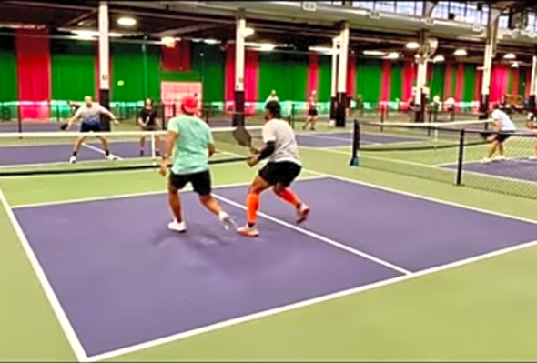 2023 CT Pickleball Lucky Shots Tournament - Mens Open - Dutrieuille/Isaacs vs Cassens/Suarez