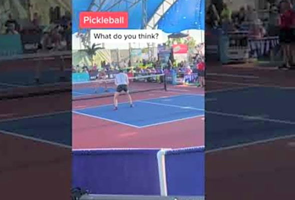 Thoughts? #pickleballislife #pickleballfun #pickleball #pickleballhighlights