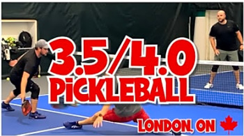 BREAK DANCING - 2023 Men&#039;s Doubles Pickleball - 3.5/4.0 Skill Rating - LONDON, ON