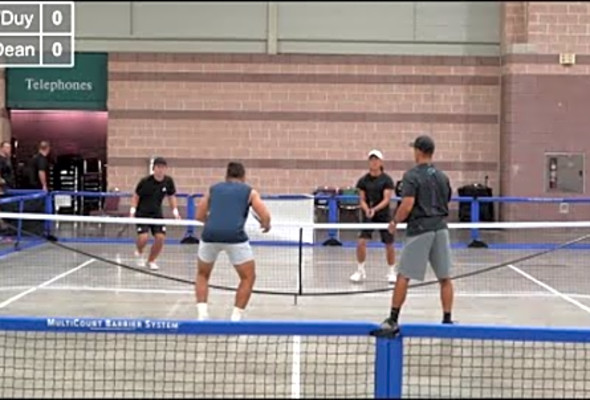 Atlantic City Pickleball Open Men&#039;s 4.5 Gold Medal Match