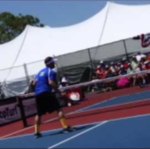 US Open Pickleball Mixed Doubles Gold Medal 30 Third Set